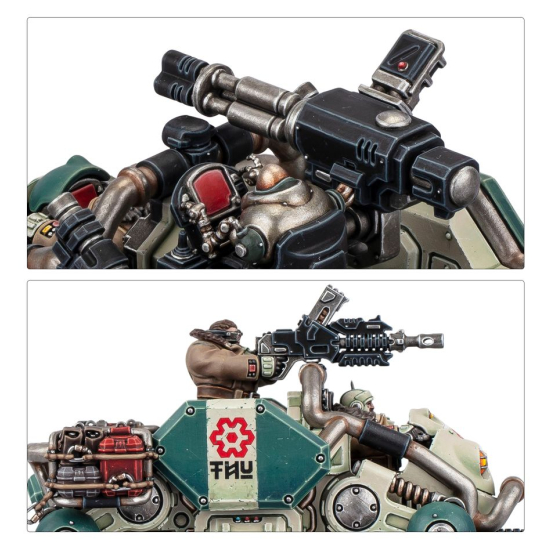 Warhammer 40k: Kapricus Defender / Kapricus Carrier – Leagues of Votann